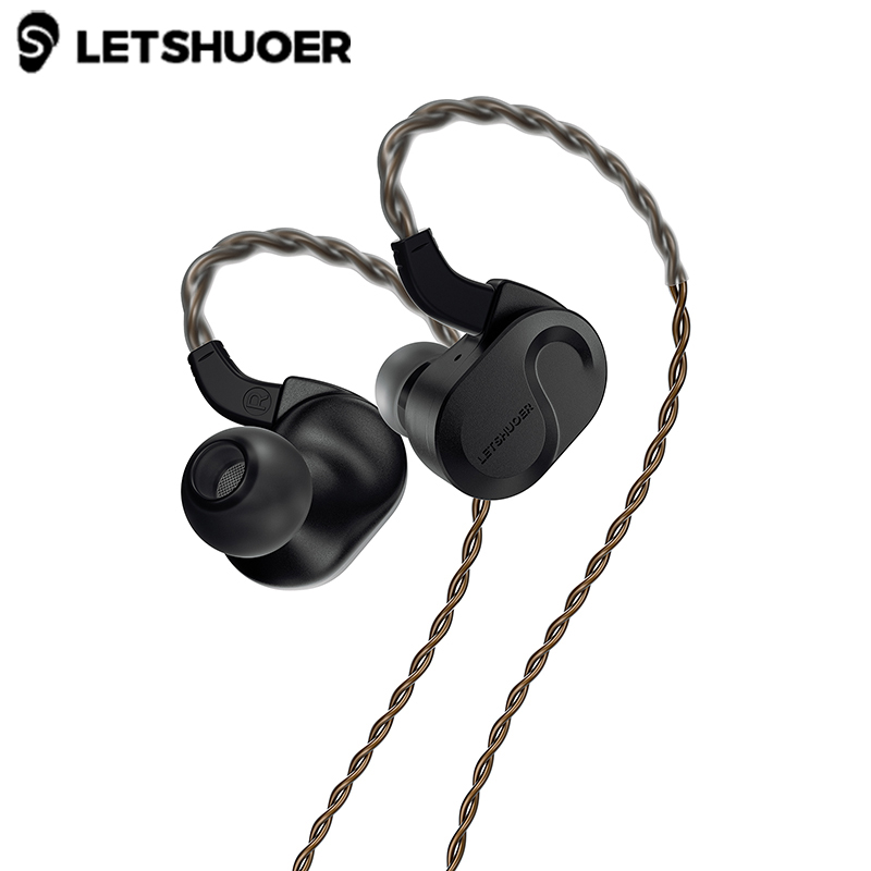 Planar Magnetic Iem Earphones - Letshuoer S08 kulak içi kulaklık dördüncü