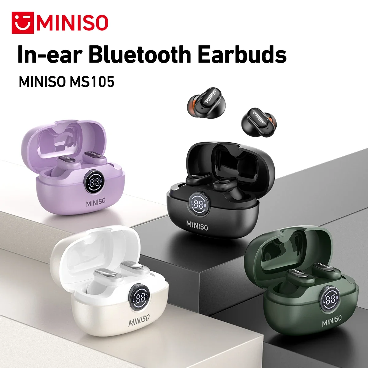Type C Wired Earphones With Mic - MINISO MS105 Bluetooth Kulaklık Kulak İçi