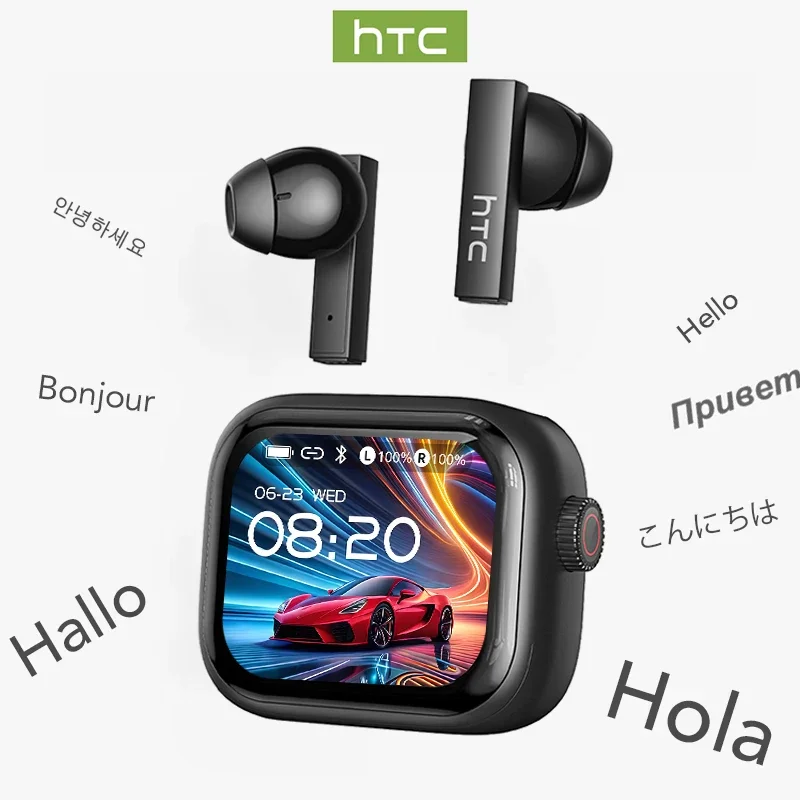 Open Ear Air Conduction Headphones - [Ultra HD Ekran] HTC NE40 Kulaklık