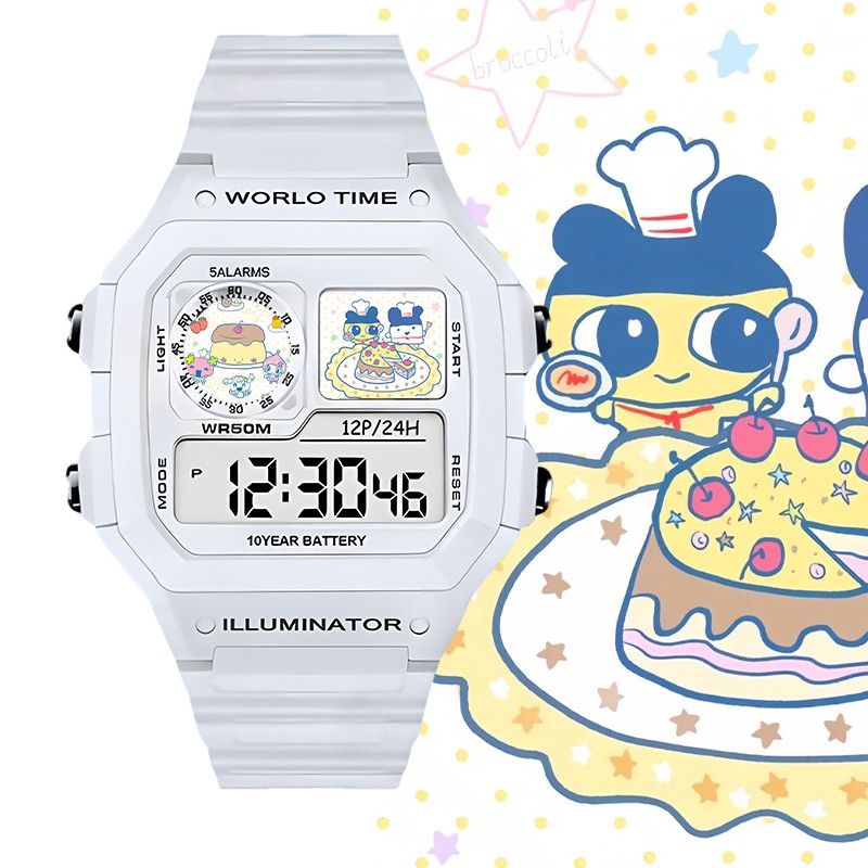 Smartwatches - Tamagotchi Akıllı Elektronik Saat Büyük Ağız