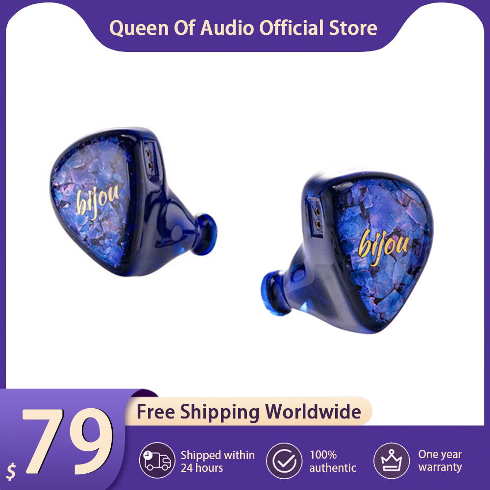 Planar Magnetic Iem Earphones - Yeni QoA Bijou Kulaklık 1DD+1BA+1BCD Kulak