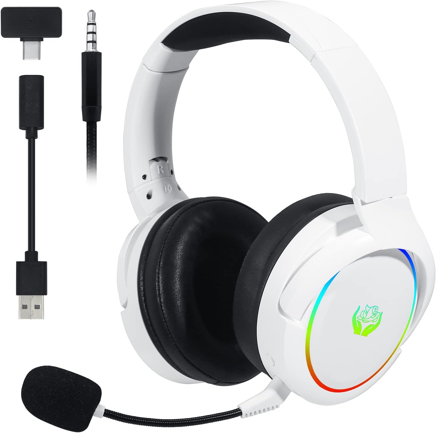 Gaming Headset With Mic Rgb - PC, PS5, PS4, Xbox Serisi için
