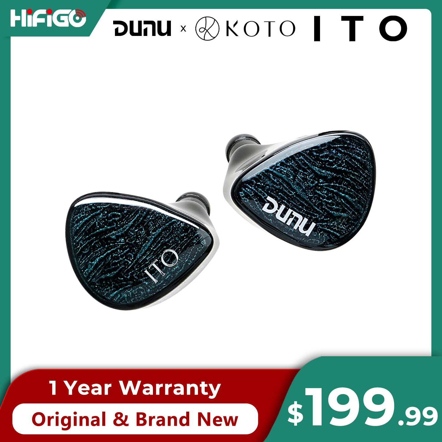 Planar Magnetic Iem Earphones - DUNU X KOTO ITO Kulak İçi