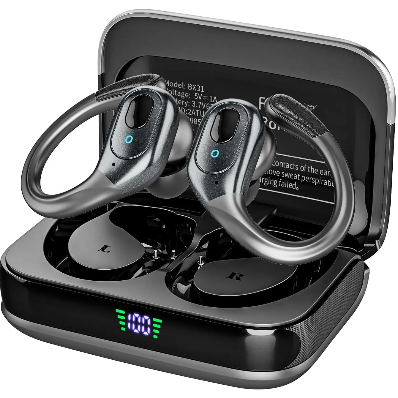 Type C Wired Earphones With Mic - TWS Spor Kulaklıkları Bluetooth 6.0 HIFI