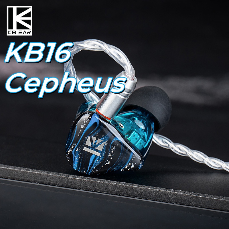 Planar Magnetic Iem Earphones - KBEAR Cepheus KB16 Kulak İçi Kablolu
