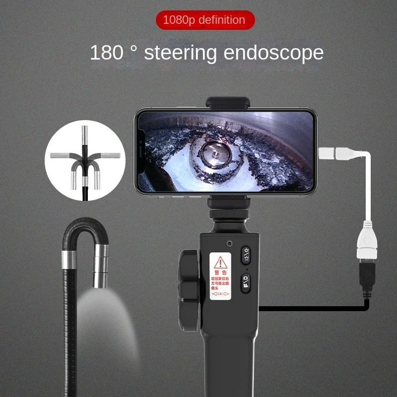 Cameras - 1080P HD Çift Yönlü Endüstriyel Endoskop