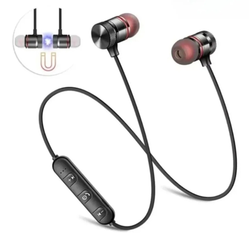 Magnetic Neckband Sports Earphones - Boyun bandı Bluetooth kulaklıklar kulak içi