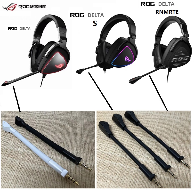 Gaming Headset With Mic Rgb - ASUS ROG Delta için orijinal mikrofonlar
