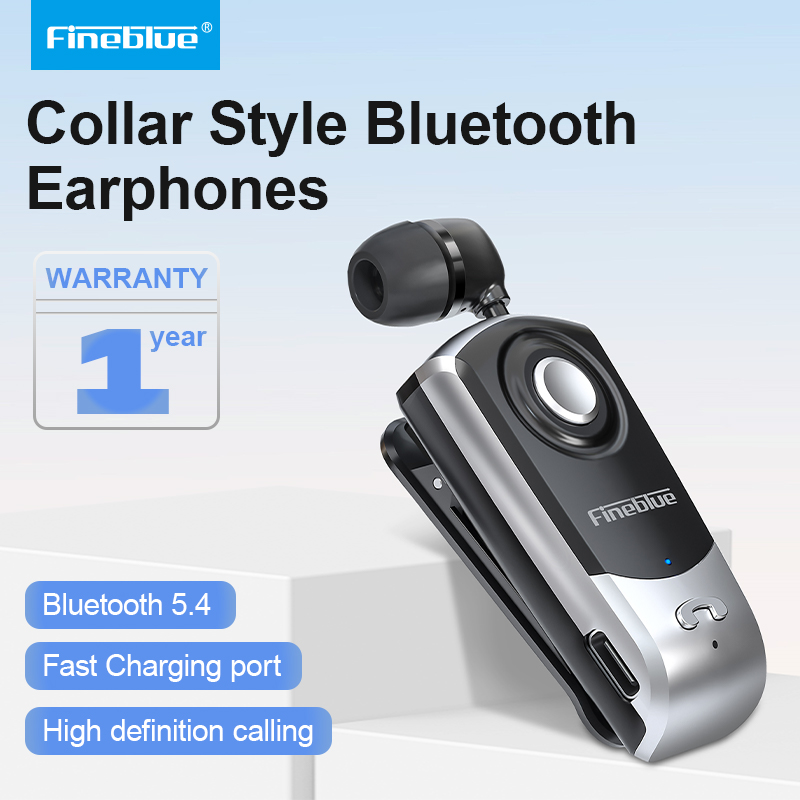 Type C Wired Earphones With Mic - Fineblue F960 Kablosuz Bluetooth Kulaklık Kulaklar