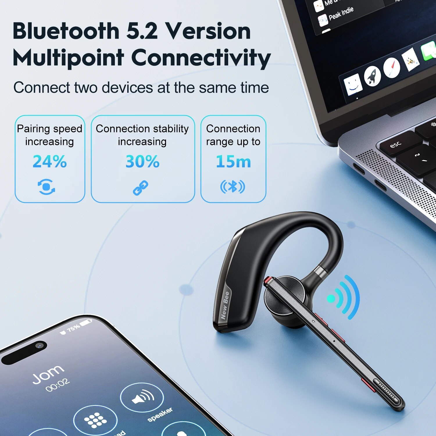 Yeni arı M51 Bluetooth 5.2 kab - Open Ear Air Conduction Headphones incelemesi ve fiyatı