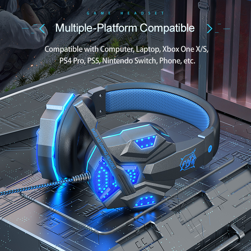 7.1 Surround Ses Oyun Kulaklığ - Gaming Headset With Mic Rgb incelemesi ve fiyatı