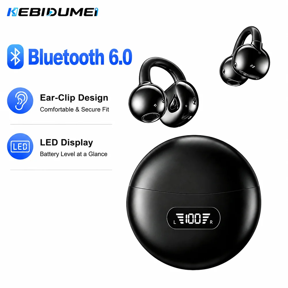 KEBIDUMEI Bluetooth 6.0 Kulakl - Open Ear Air Conduction Headphones incelemesi ve fiyatı