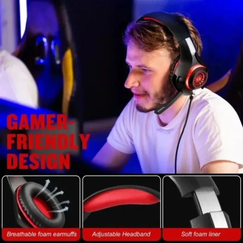 Kablolu Oyuncu Kulaklığı, Kula - Gaming Headset With Mic Rgb incelemesi ve fiyatı