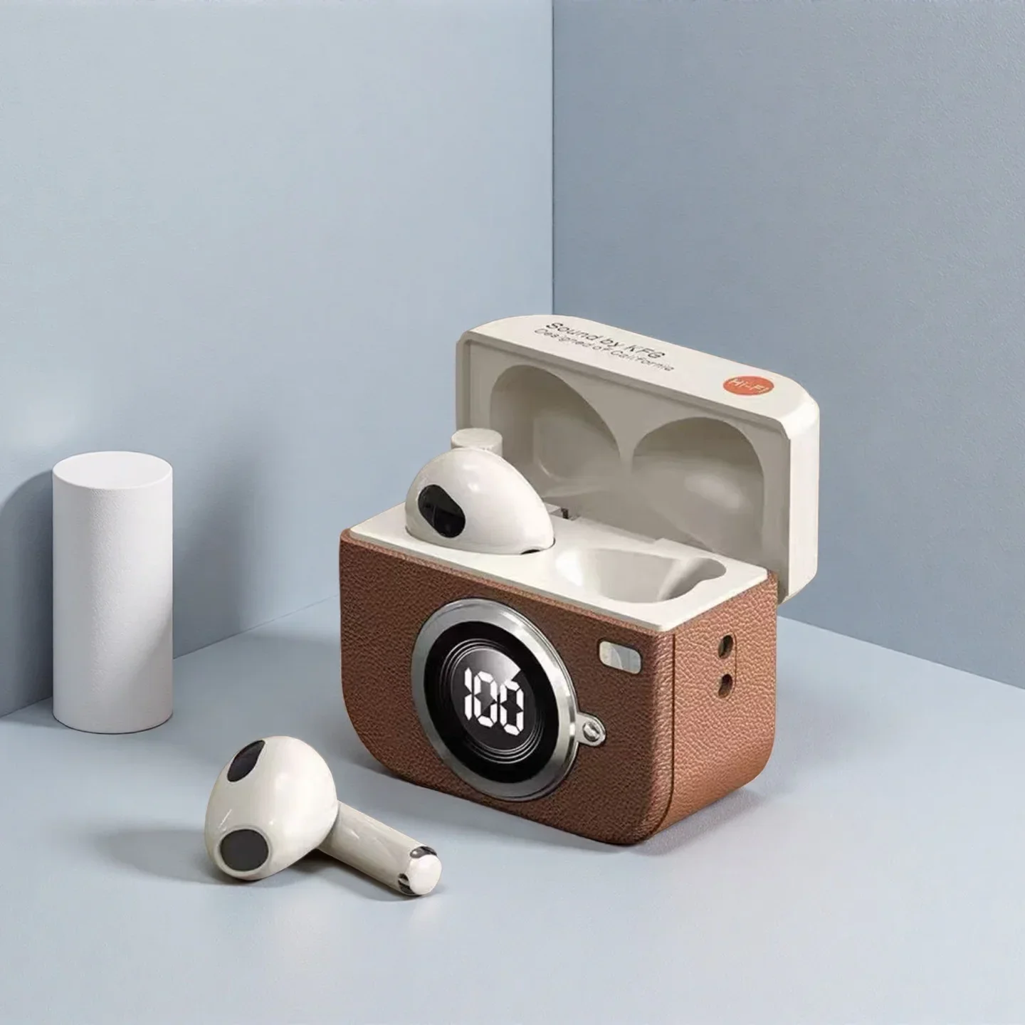 Yeni Retro Kamera Şeklinde Kab - Open Ear Air Conduction Headphones incelemesi ve fiyatı