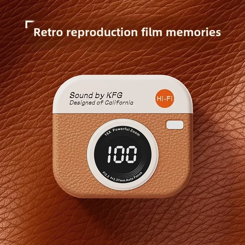 Yeni Retro Kamera Şeklinde Kab - Open Ear Air Conduction Headphones incelemesi ve fiyatı