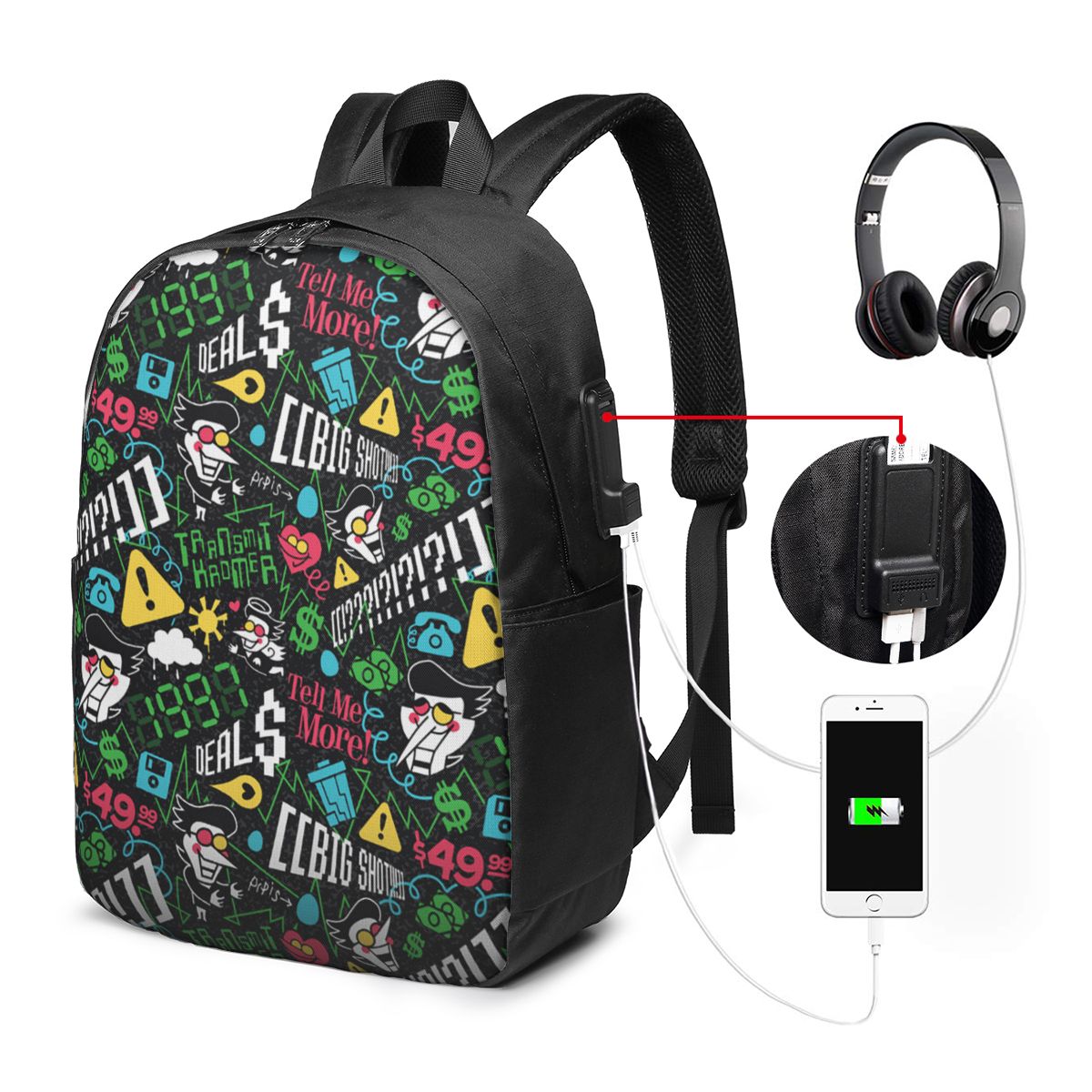 Deltarune SPAMTON G Sırt Çanta - Laptops incelemesi ve fiyatı