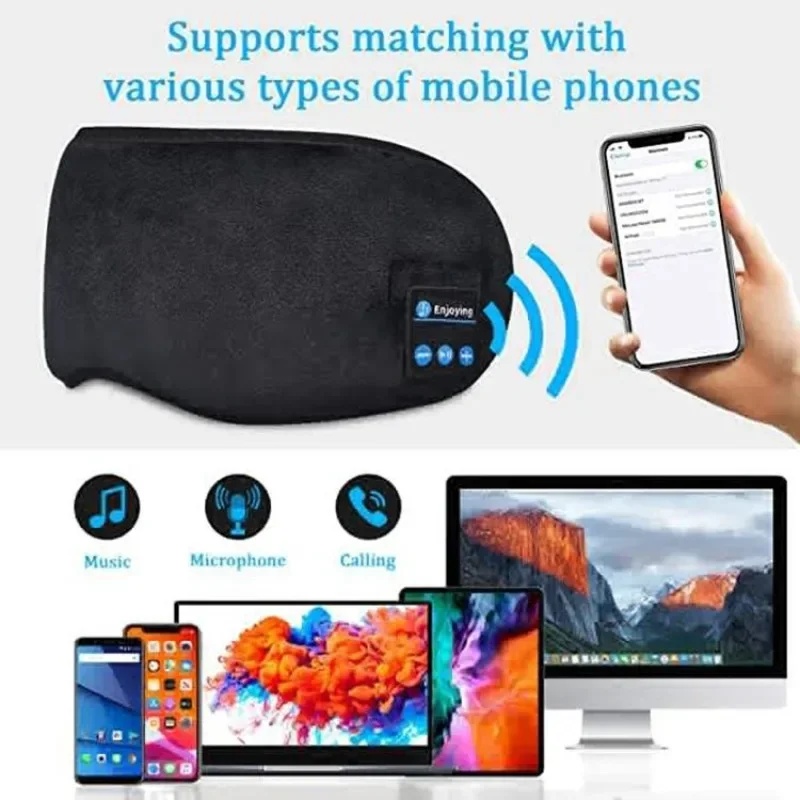 3D Göz Maskesi Bluetooth Kulak - Sleep Mask Headphones Bluetooth incelemesi ve fiyatı