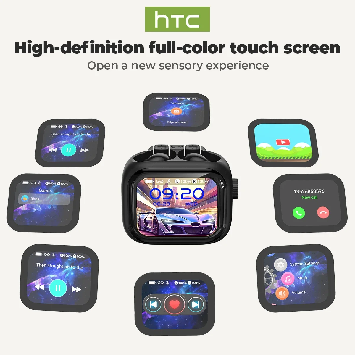 [Ultra HD Ekran] HTC NE40 Kula - Open Ear Air Conduction Headphones incelemesi ve fiyatı