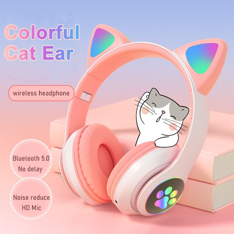 Sevimli Kedi Kulakları Kulaklı - Cat Ear Bluetooth Headset Led incelemesi ve fiyatı