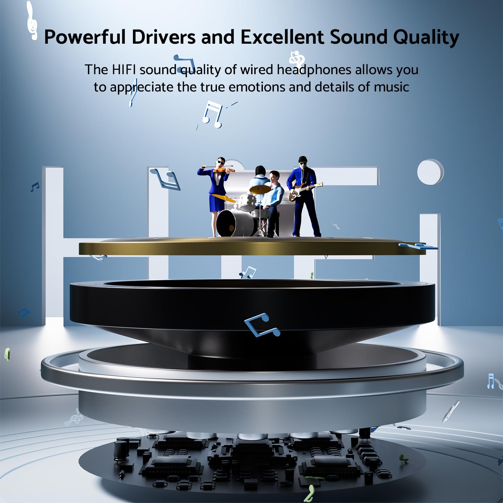 Tip C 3.5mm HIFI Stereo Kablol - Type C Wired Earphones With Mic incelemesi ve fiyatı