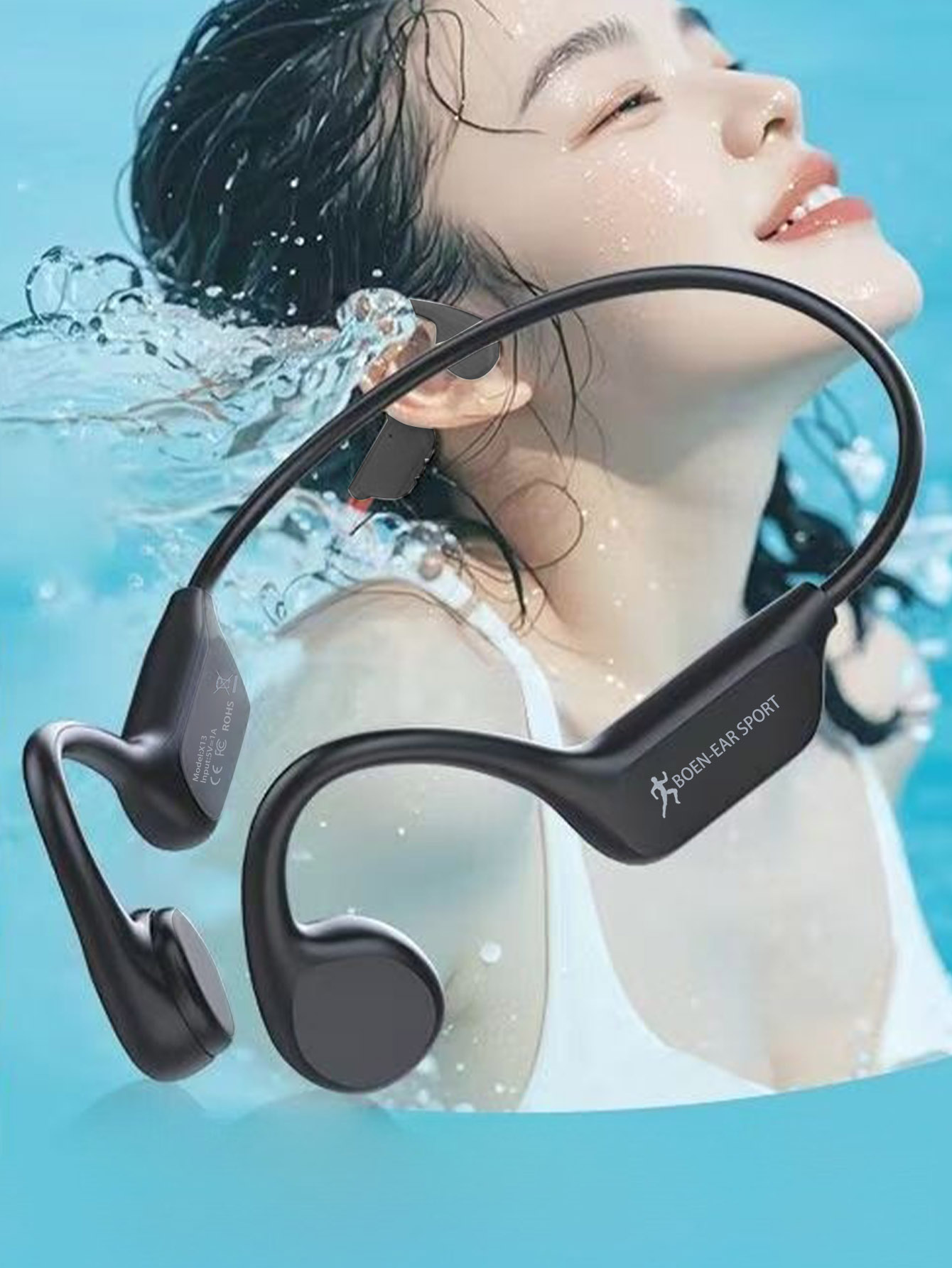 Açık Kulak Kemik İletimli Blue - Bone Conduction Running Headphones incelemesi ve fiyatı