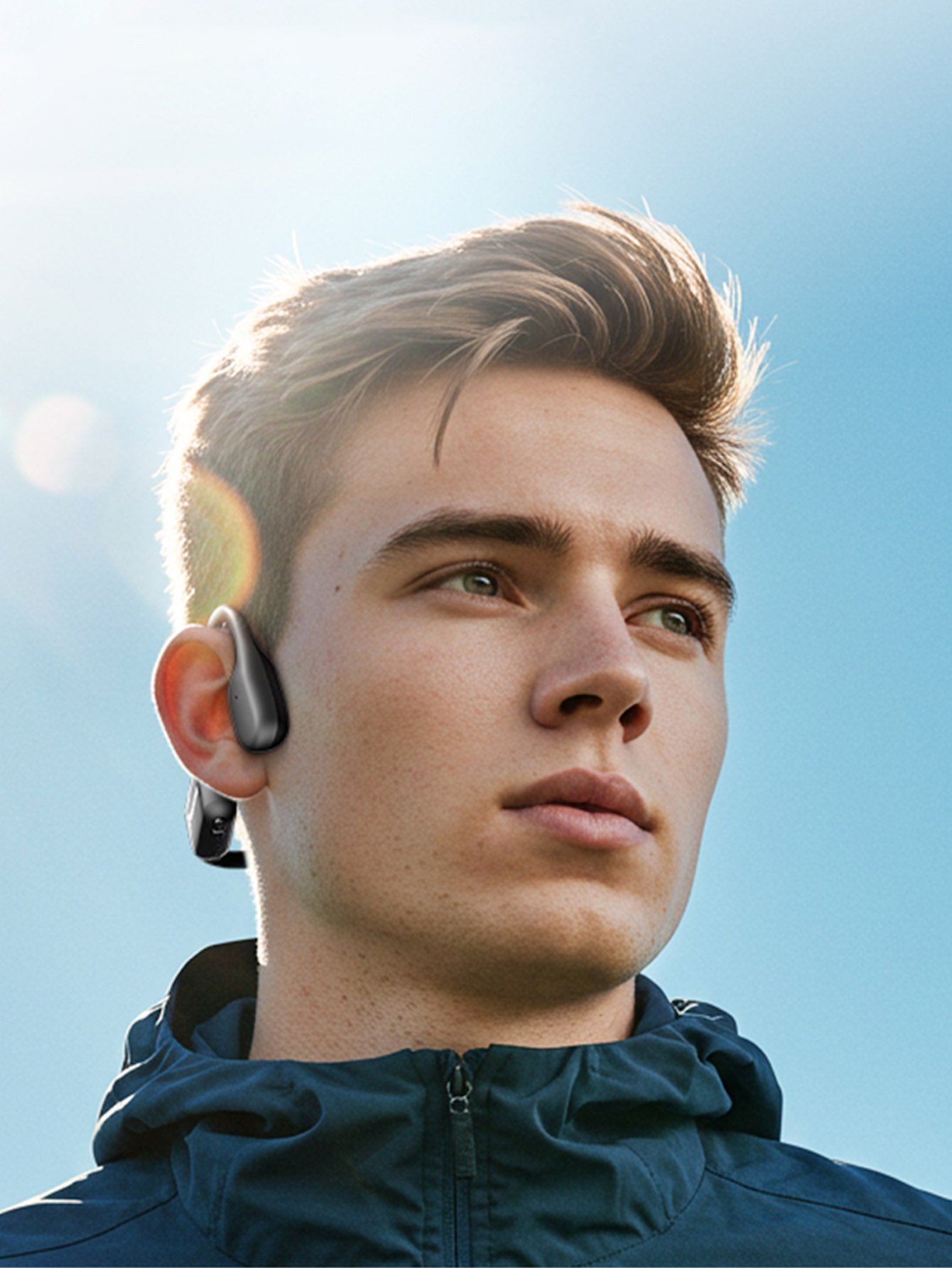 Açık Kulak Kemik İletimli Blue - Bone Conduction Running Headphones incelemesi ve fiyatı