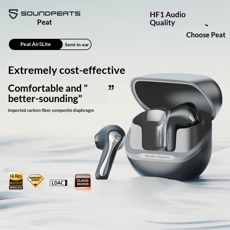 SoundPEATS Air5 Lite Bluetooth - Headphones incelemesi ve fiyatı