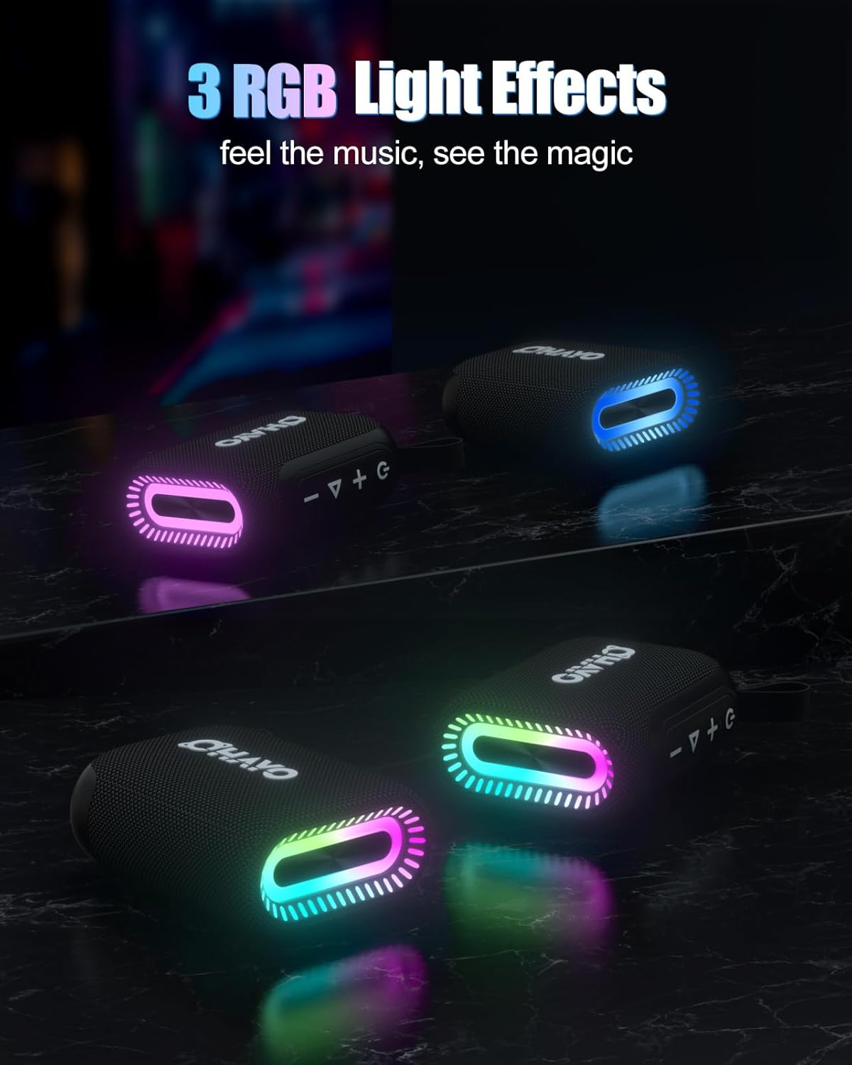 OHAYO Bluetooth Duş Hoparlörü, - Portable Bluetooth Speaker Waterproof Ipx7 incelemesi ve fiyatı