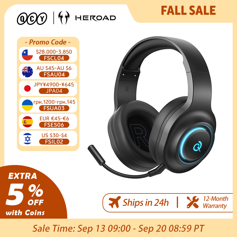 QCY Heroad V200 Oyuncu Kulaklı - Gaming Headset With Mic Rgb incelemesi ve fiyatı