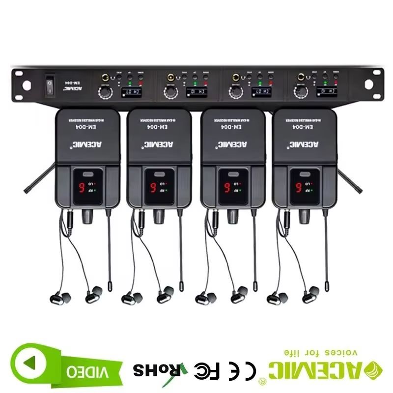 4 Kanallı Kablosuz Kulak İçi M - In Ear Monitors For Singers incelemesi ve fiyatı