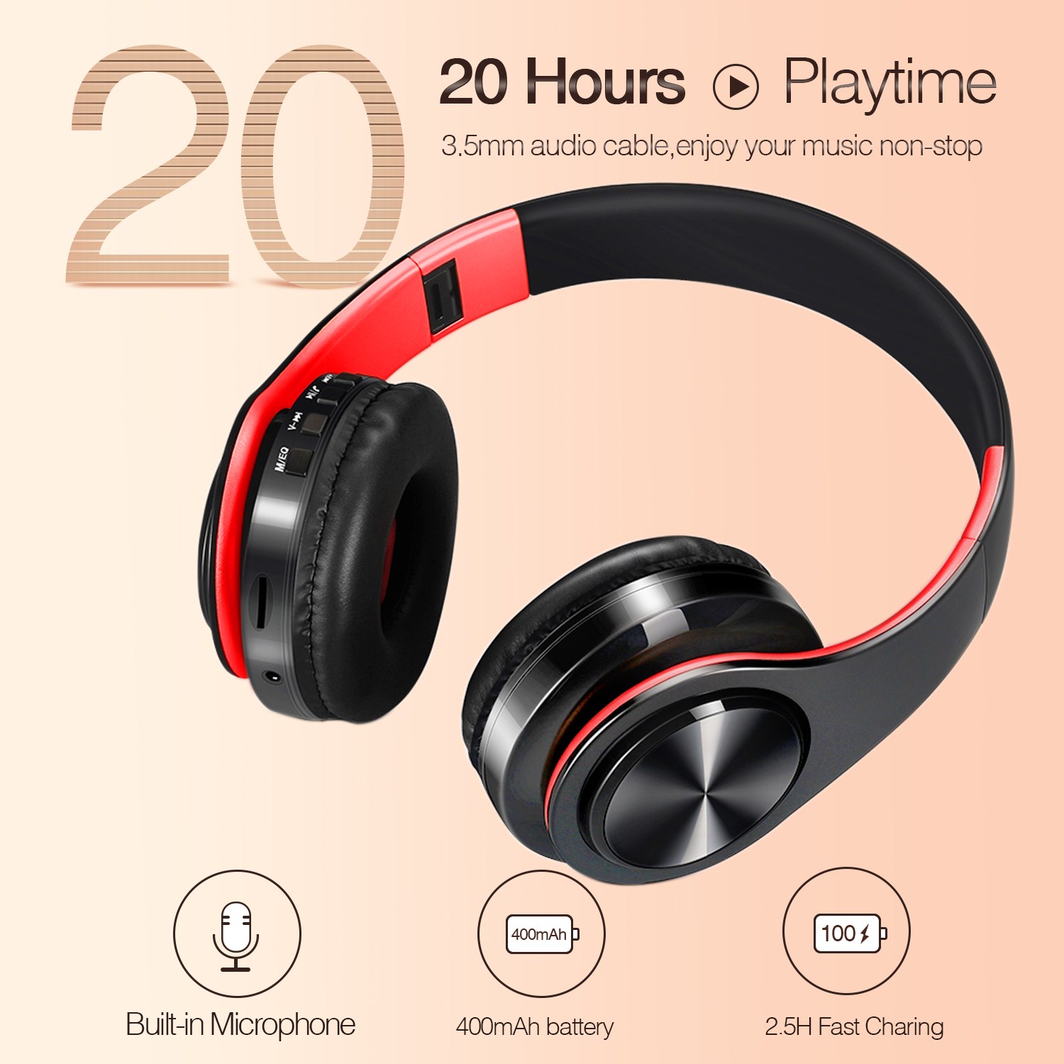 CATASSU kulaklık Bluetooth kul - Anc Wireless Over Ear Headphones incelemesi ve fiyatı
