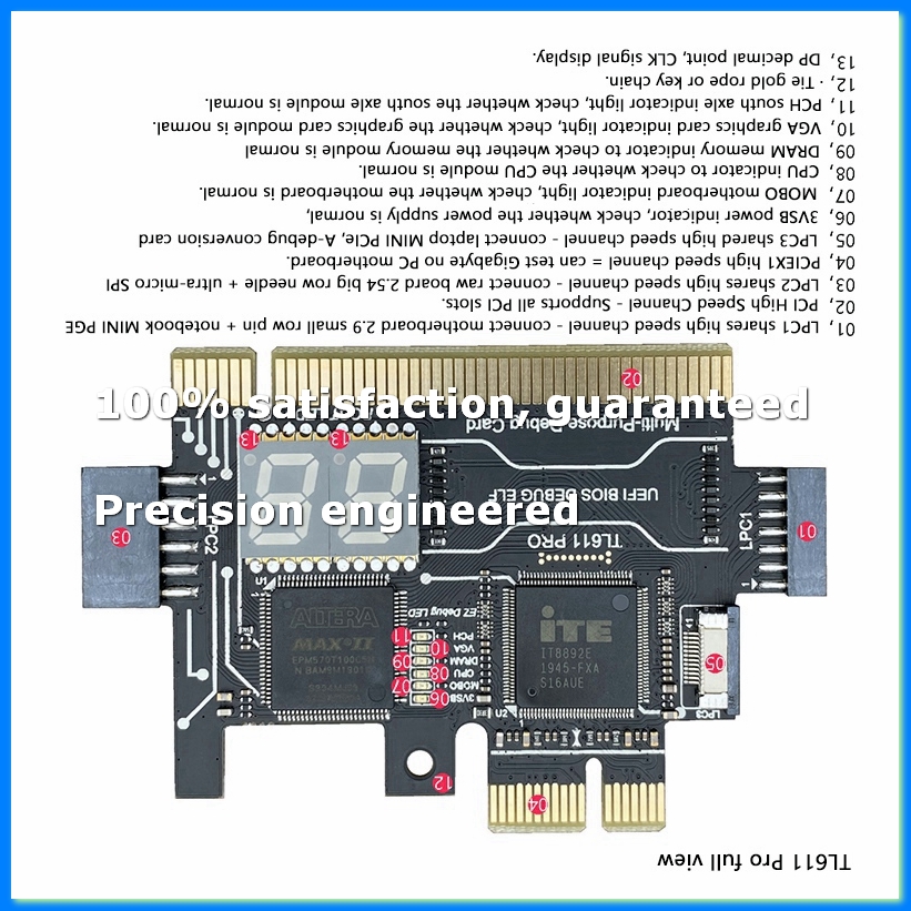 TL611 PRO Teşhis Kartı Masaüst - Laptops incelemesi ve fiyatı