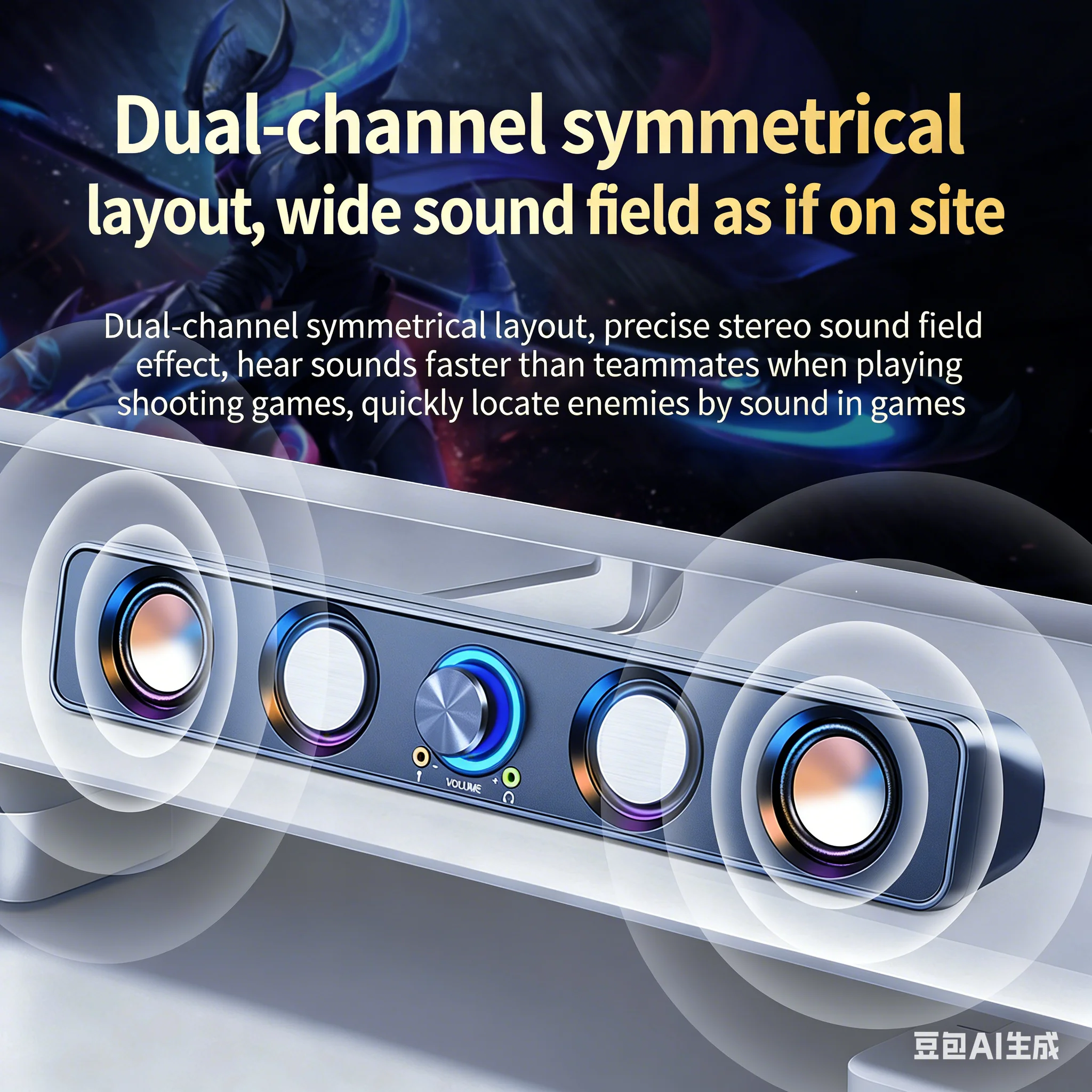 Ev Sinema Sistemi Hoparlörleri - Rgb Computer Soundbar For Pc incelemesi ve fiyatı