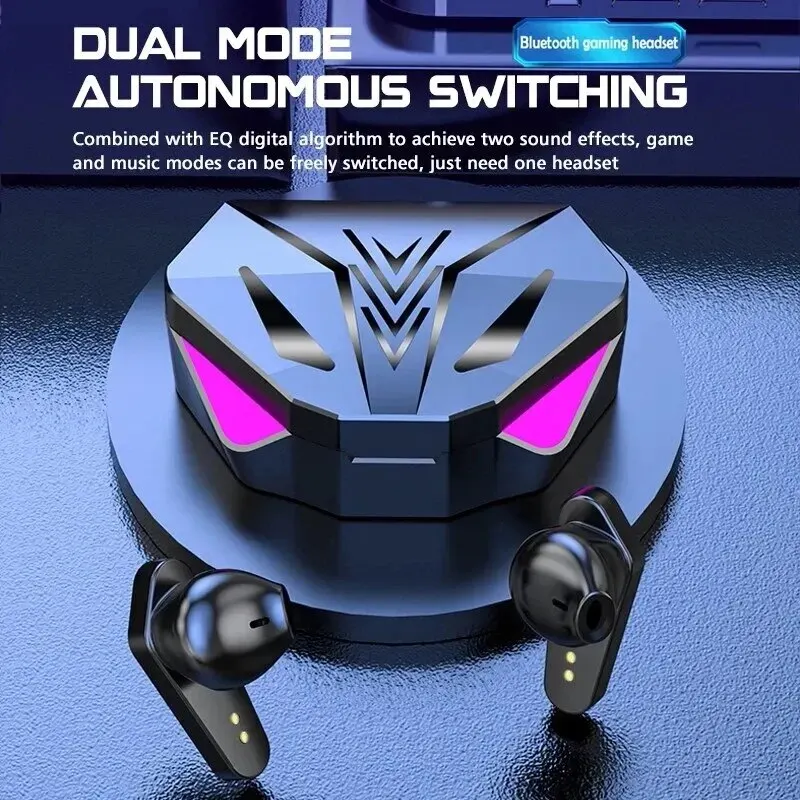 TWS Kablosuz Bluetooth 5.3 Kul - Gaming Headset With Mic Rgb incelemesi ve fiyatı
