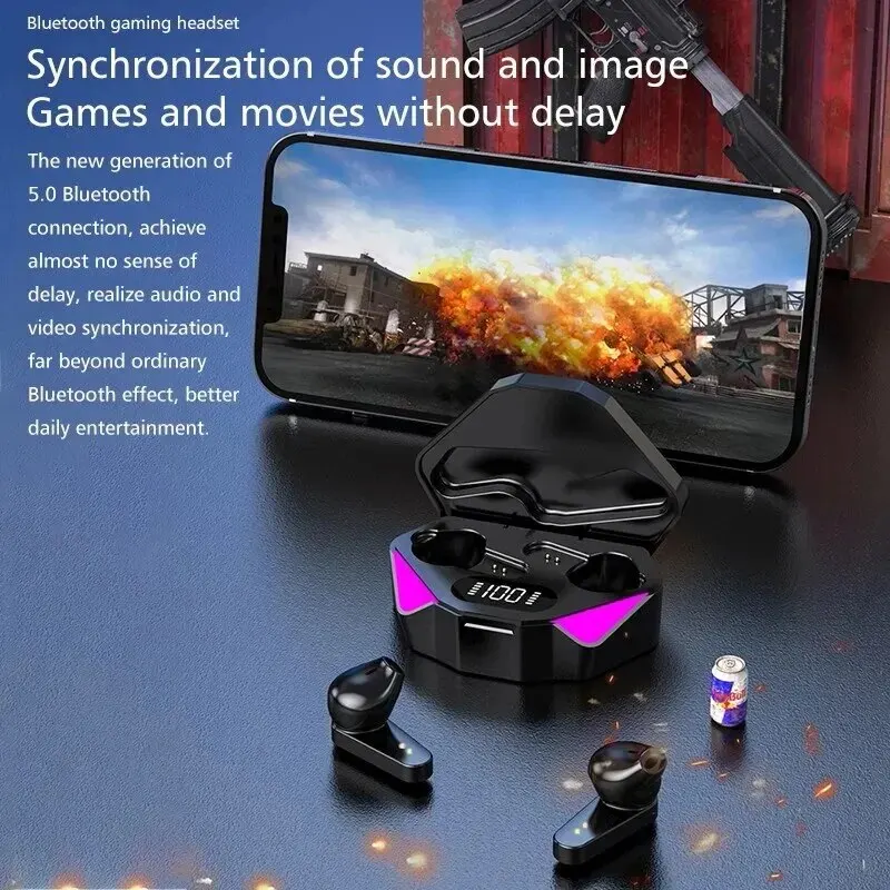 TWS Kablosuz Bluetooth 5.3 Kul - Gaming Headset With Mic Rgb incelemesi ve fiyatı