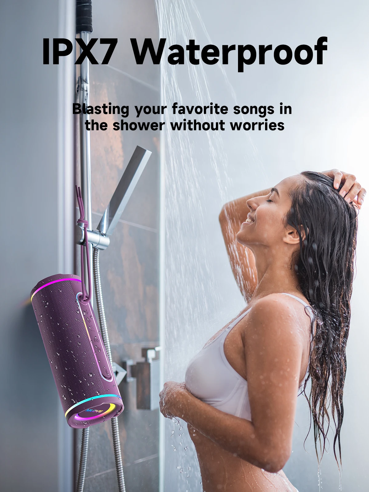 MLOVE Taşınabilir Bluetooth Ho - Portable Bluetooth Speaker Waterproof Ipx7 incelemesi ve fiyatı