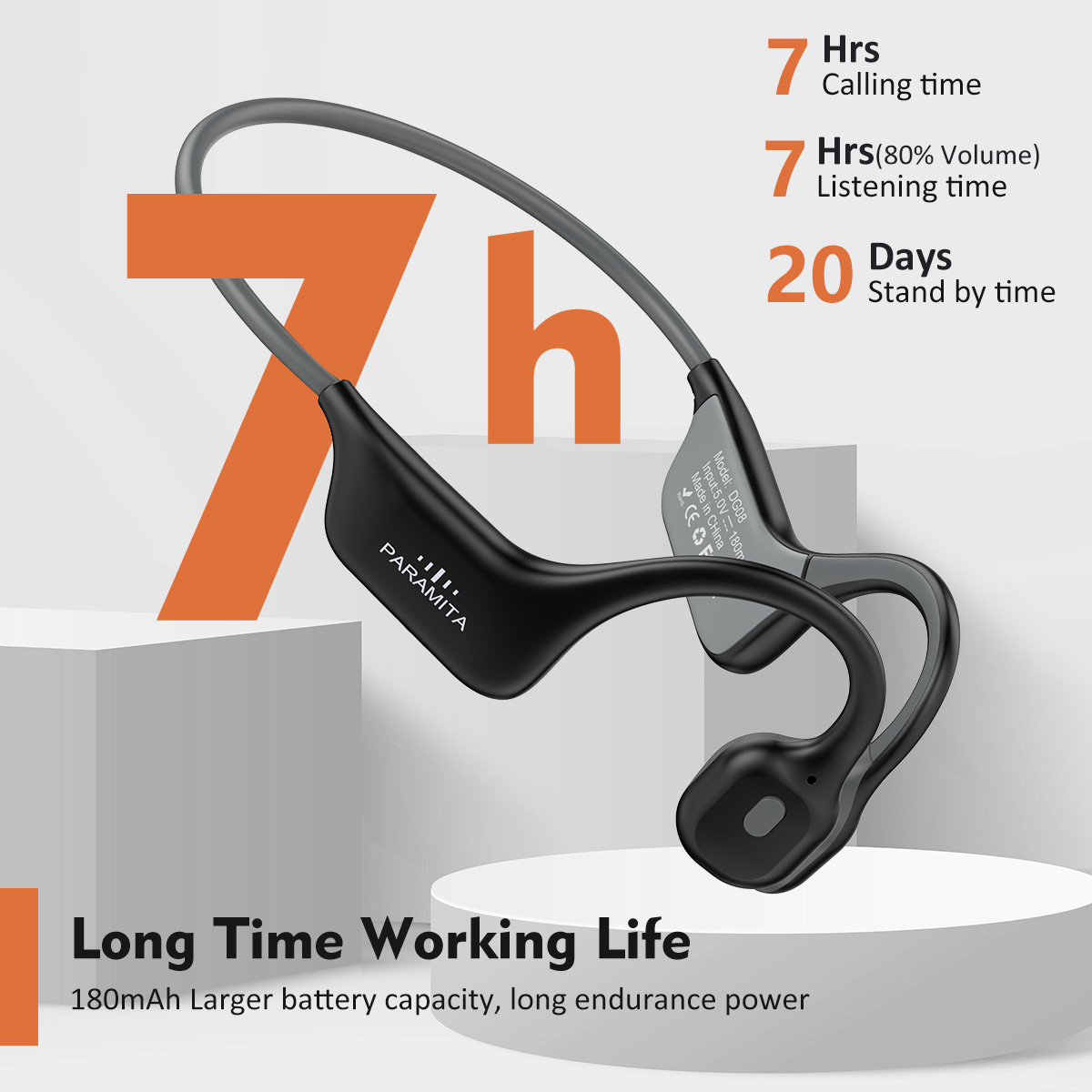 2024 Klasik DG08 Kemik İletiml - Bone Conduction Running Headphones incelemesi ve fiyatı
