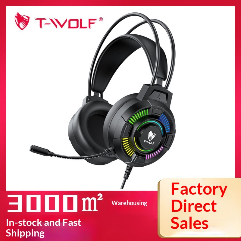 T-Wolf H140 Oyun Kulaklığı Kab - Gaming Headset With Mic Rgb incelemesi ve fiyatı
