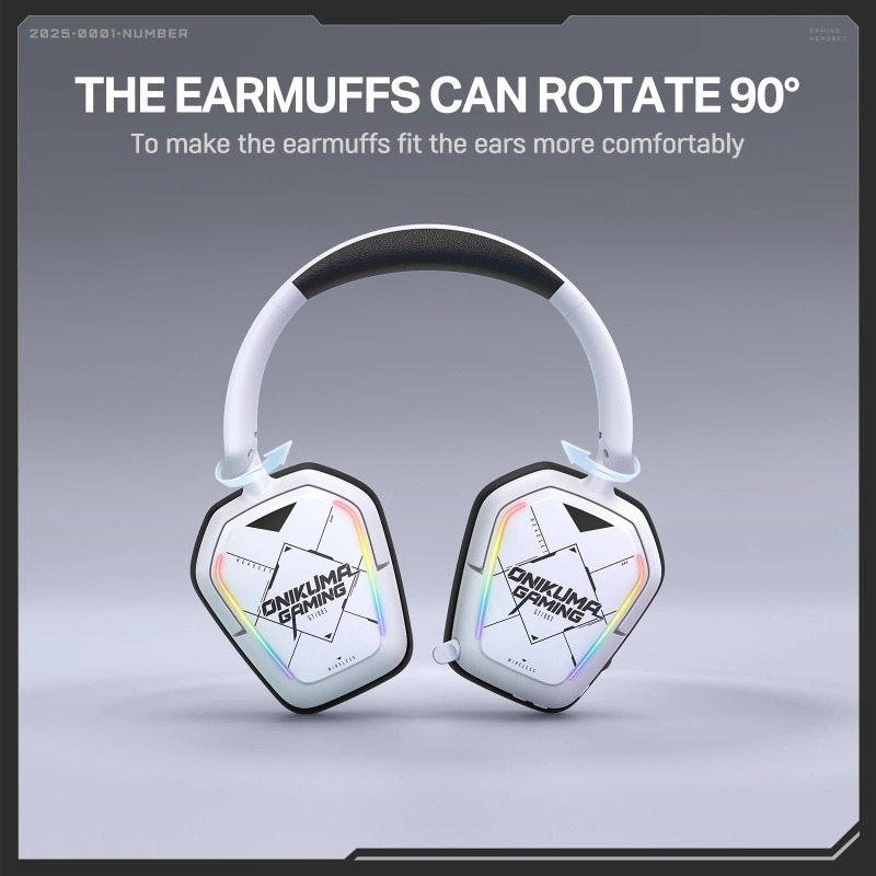 ONIKUMA GT883 Kablosuz Oyun Ku - Gaming Headset With Mic Rgb incelemesi ve fiyatı