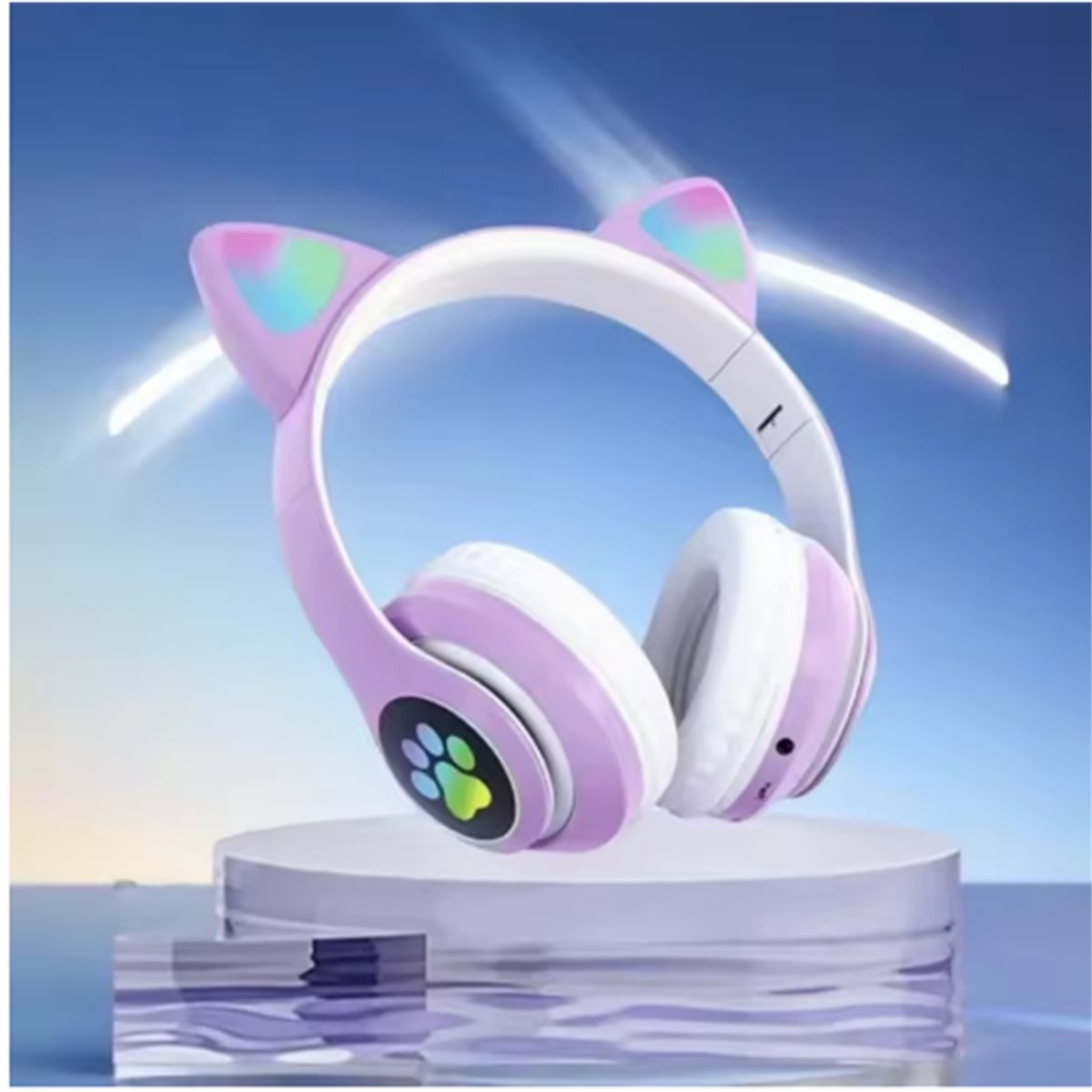 DT75BG Sevimli Kedi Kulaklı Bl - Cat Ear Bluetooth Headset Led incelemesi ve fiyatı