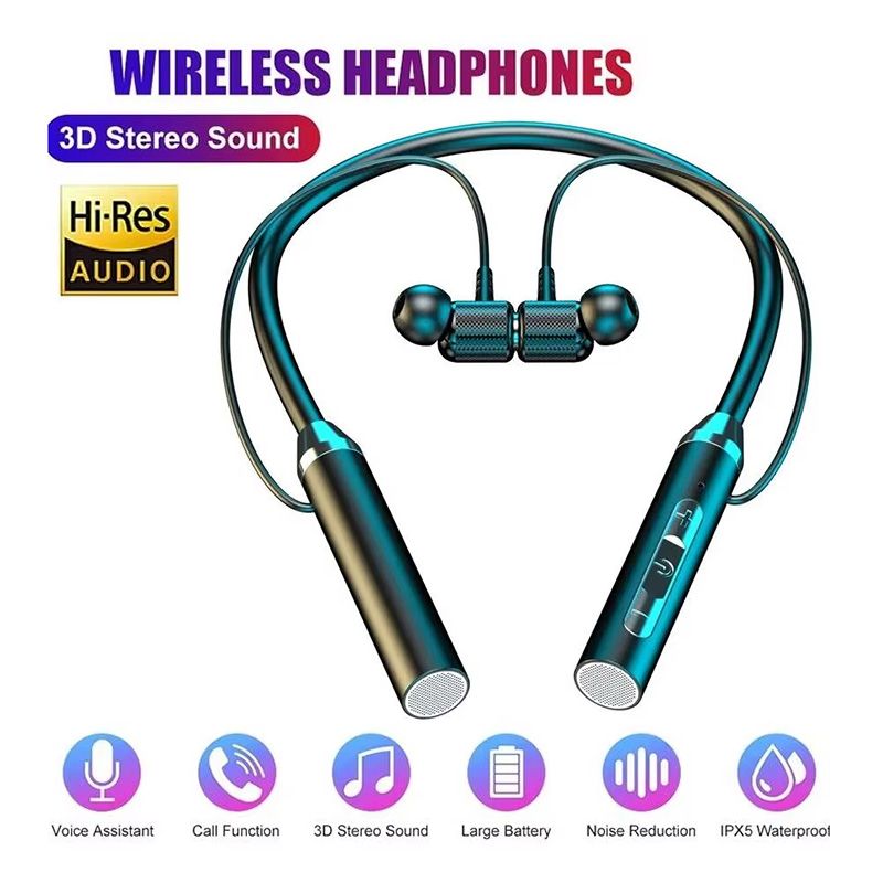 Bluetooth 5.0 Boyun Bandı Kula - Magnetic Neckband Sports Earphones incelemesi ve fiyatı