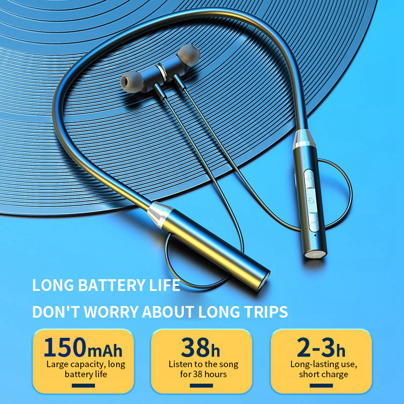 Bluetooth 5.0 Boyun Bandı Kula - Magnetic Neckband Sports Earphones incelemesi ve fiyatı