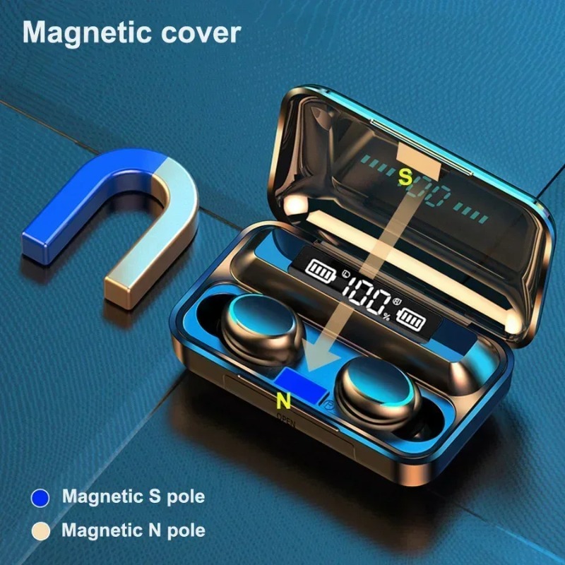 Yeni F9 Bluetooth Kulaklık 9D  - Tws Earbuds Bluetooth 5.3 incelemesi ve fiyatı